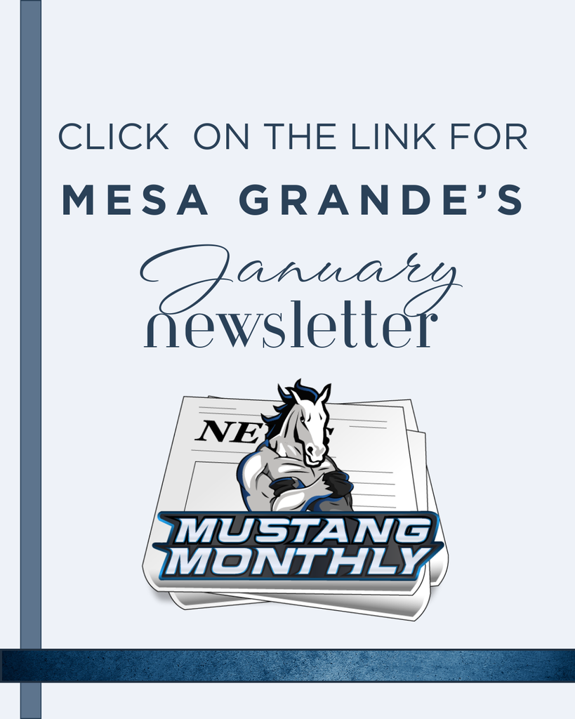 Click on the link for Mesa Grande's January Newsletter.