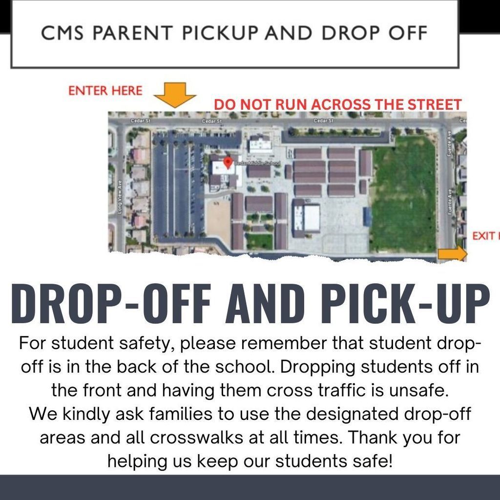 Student drop-off