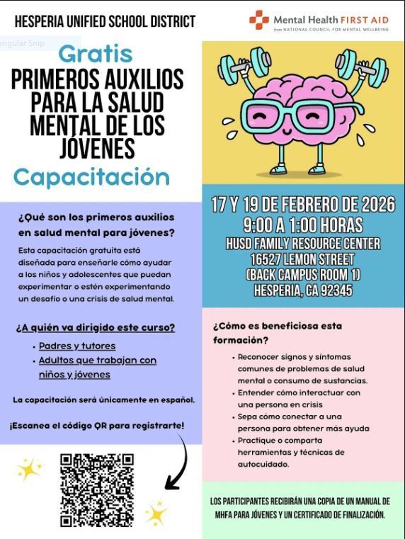 Mental Health First Aid 