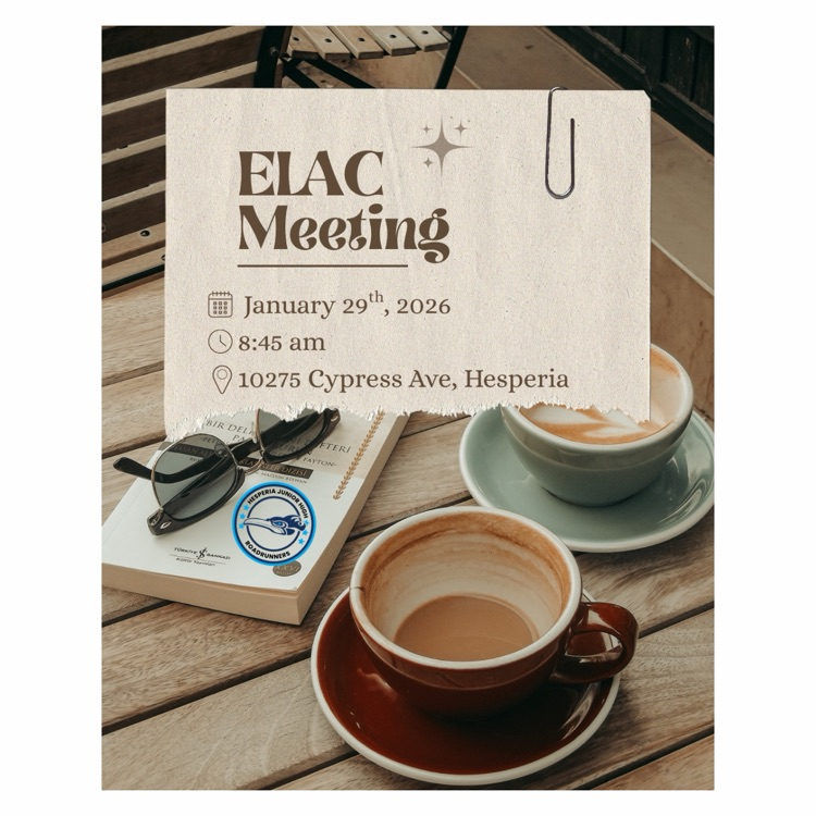 ELAC Meeting