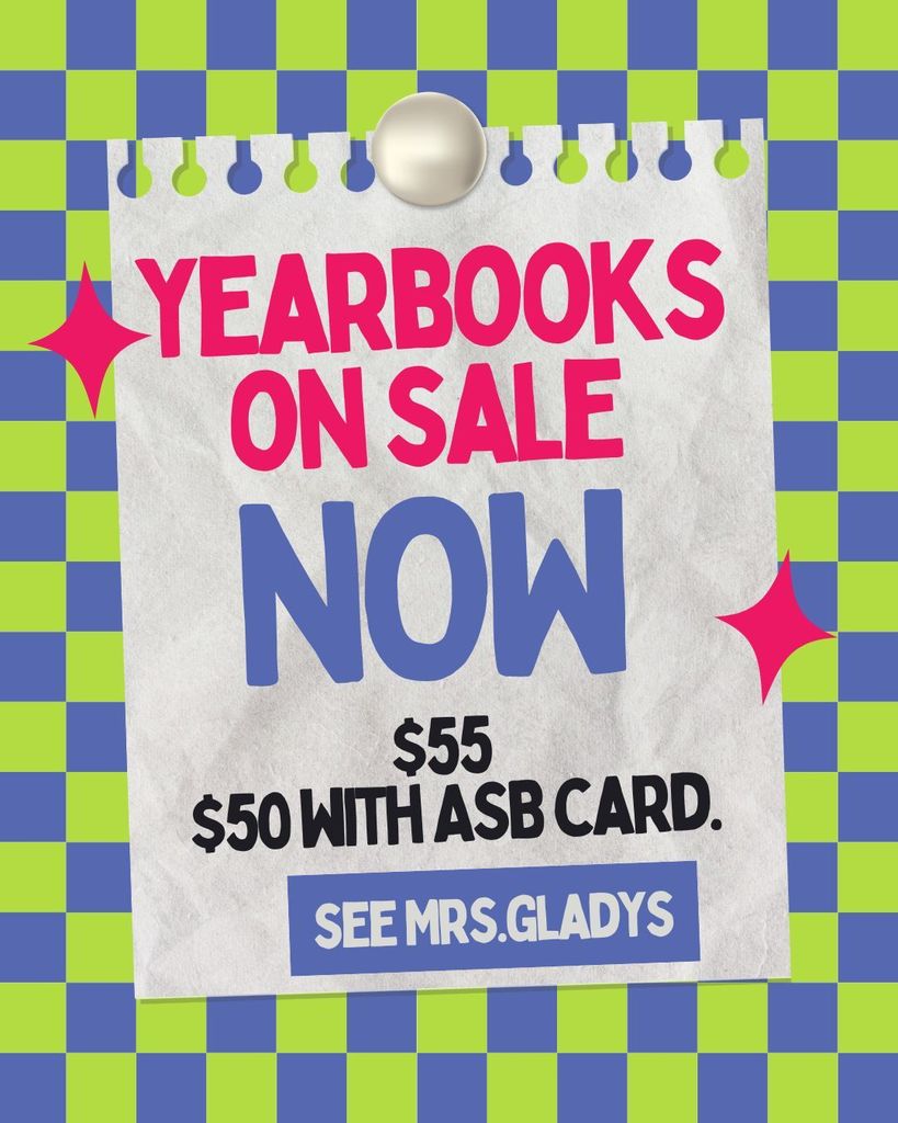 Yearbooks on sale