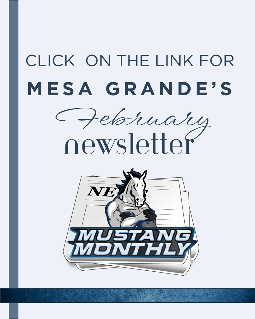 Click on the link in the description for Mesa Grande's February Newsletter.