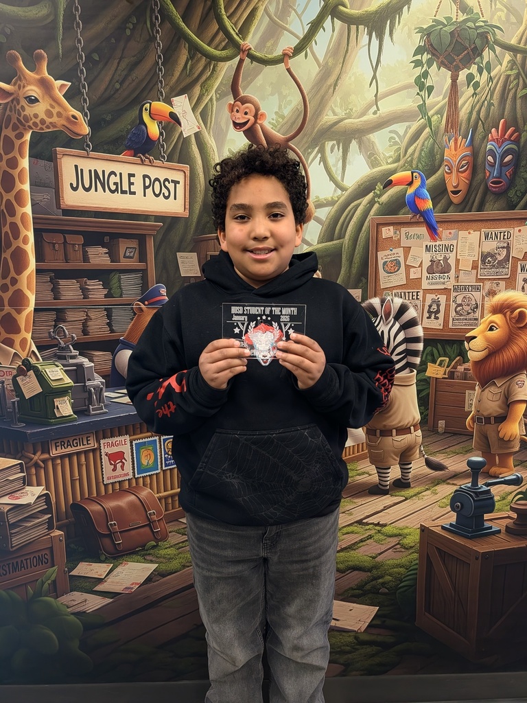 HUSD's January student of the month, Kingston's very own Kenneth Lee!