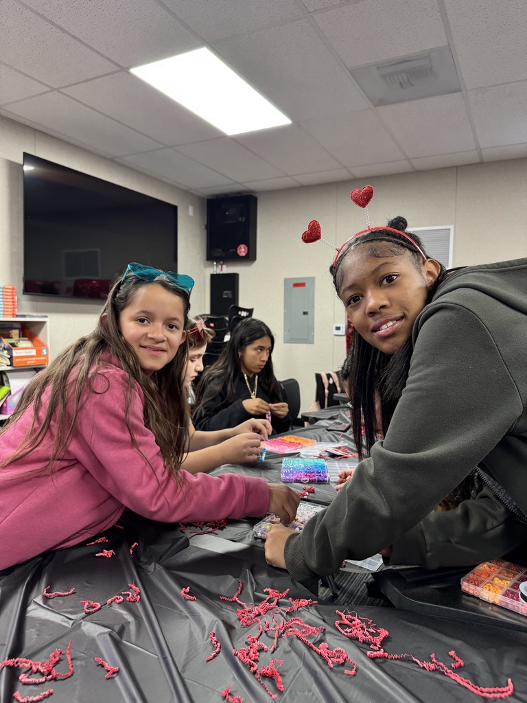 Lime St. students at Valentine's day event