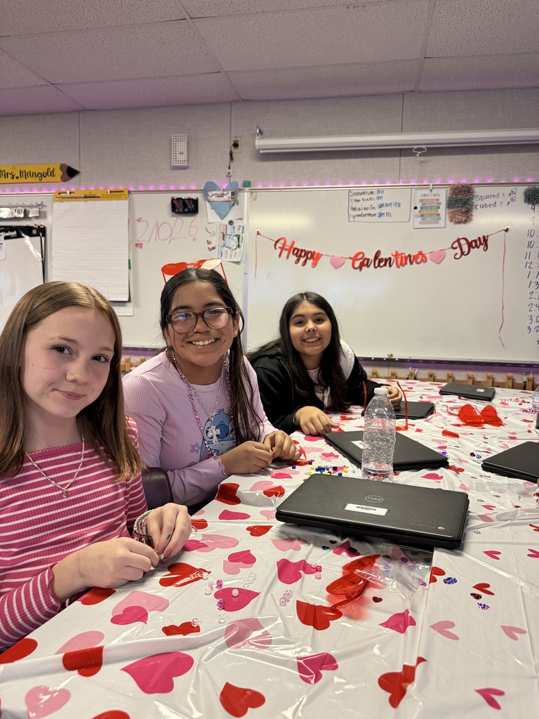 Lime St. students at Valentine's day event