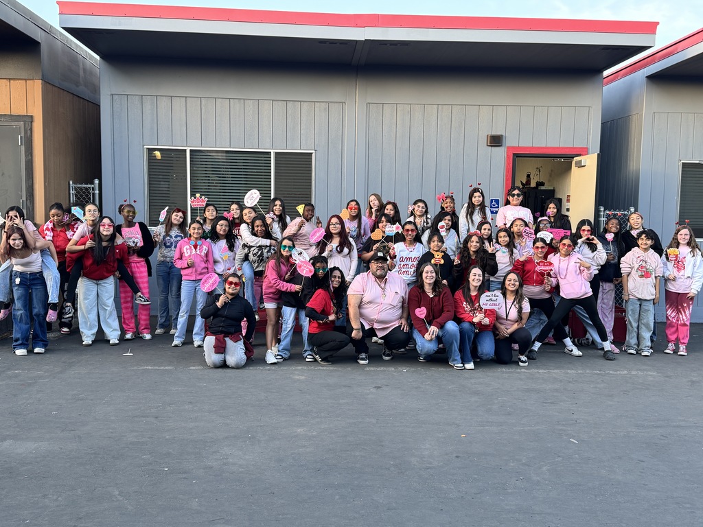 Lime St. students at Valentine's day event