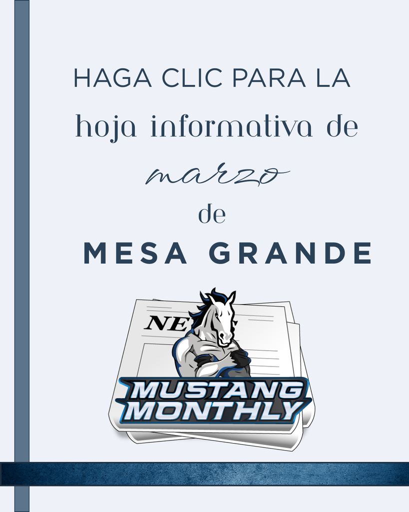 Haga clic para la hoja informativa de marzo de Mesa Grande.