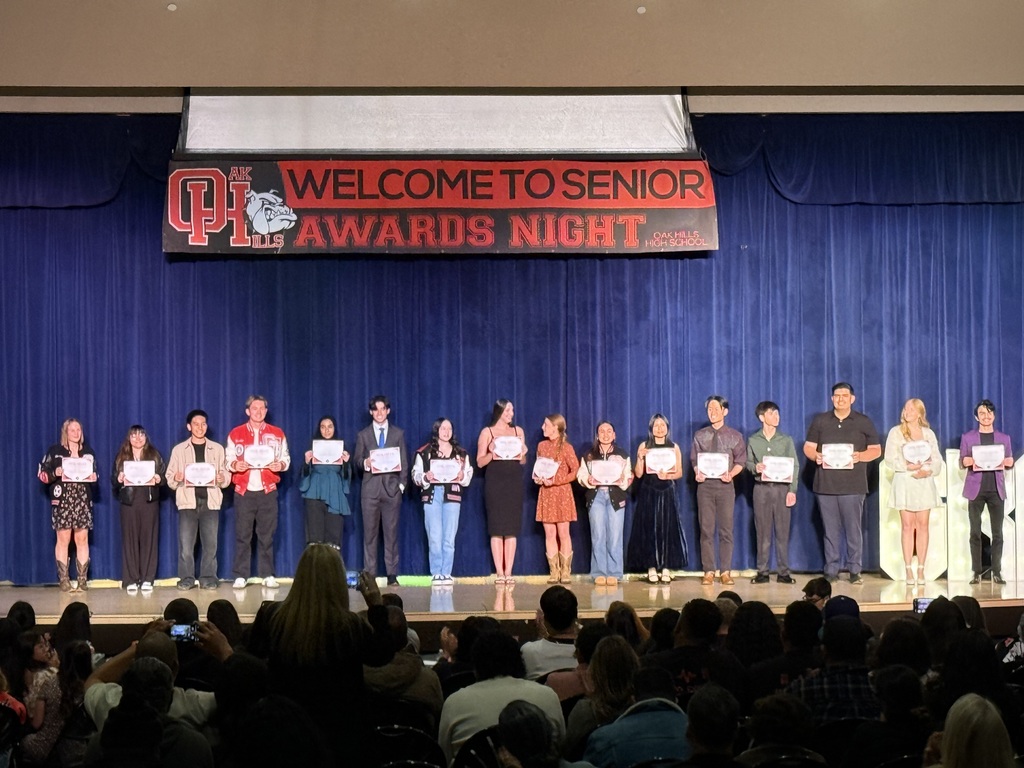 2025 Senior awards night