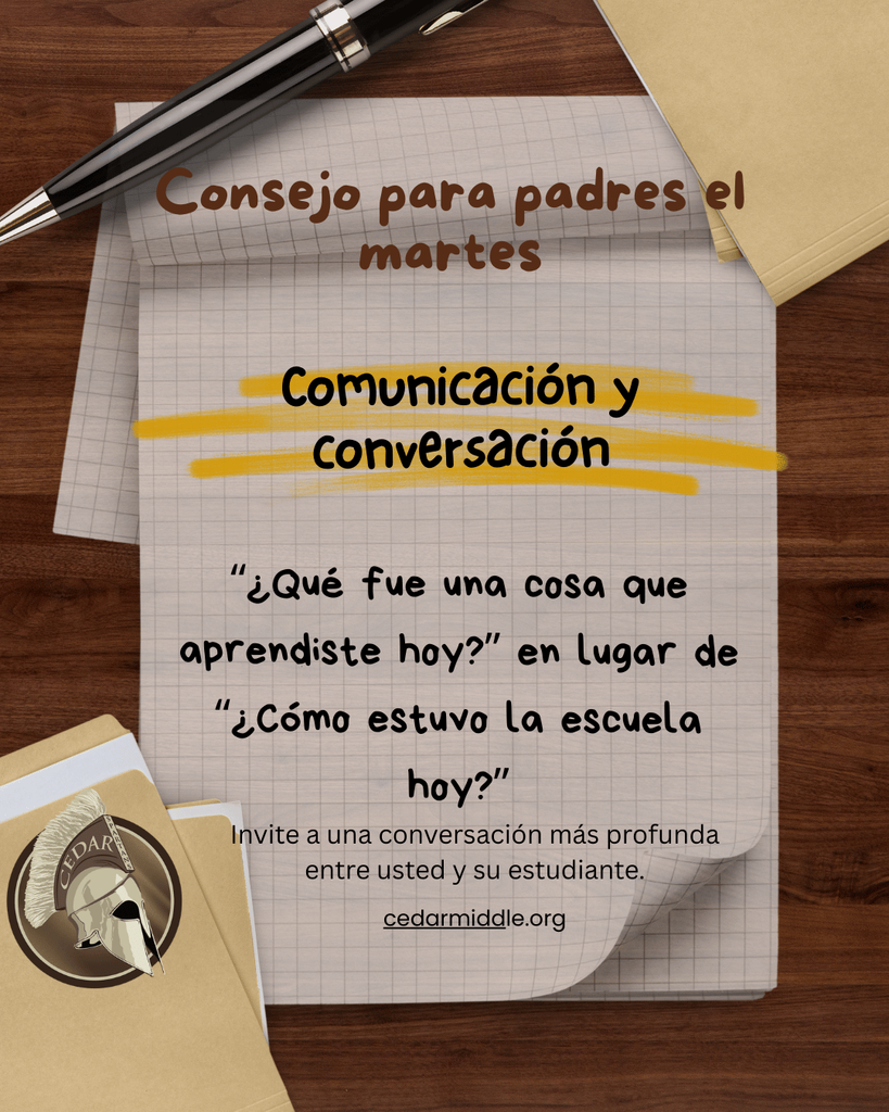 Consejo para Padres el Martes