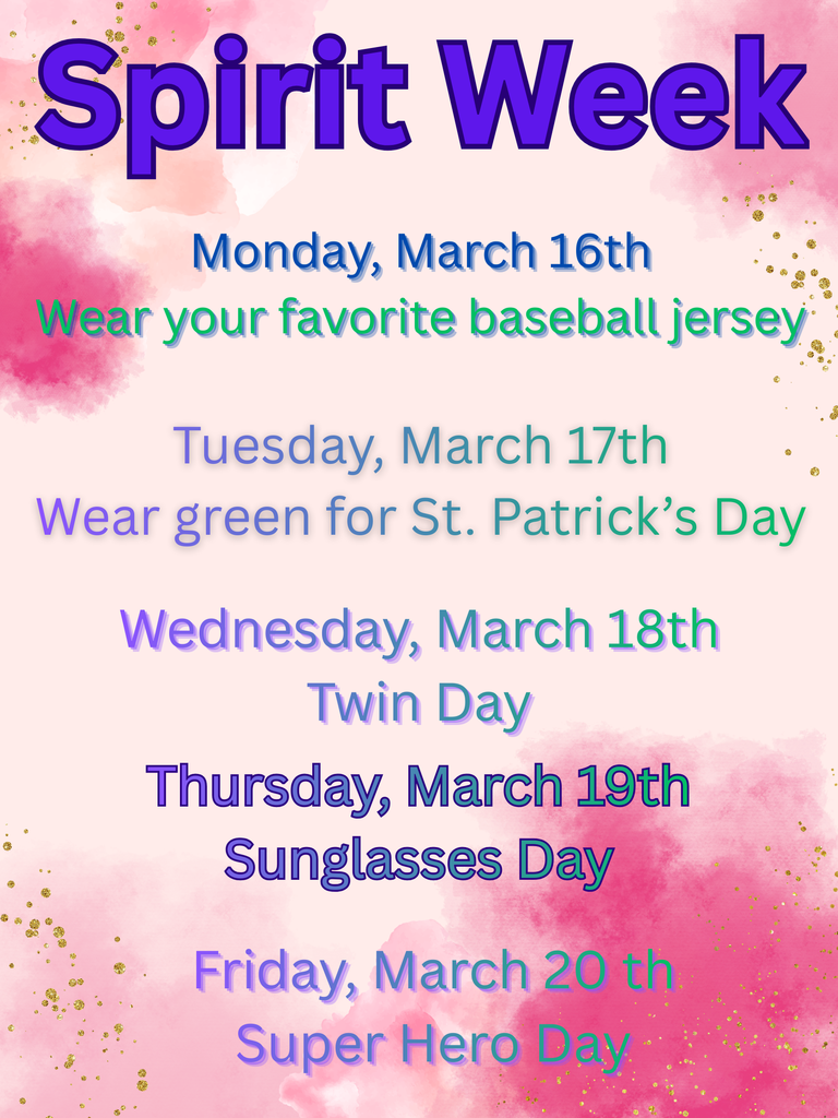 Spring Spirit Week