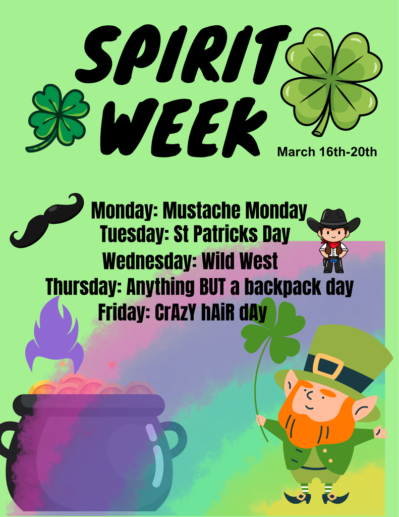 Spirit Week Flyer