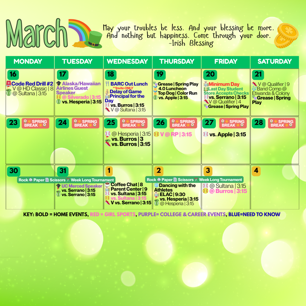 3.16 to 3.28 Events 4