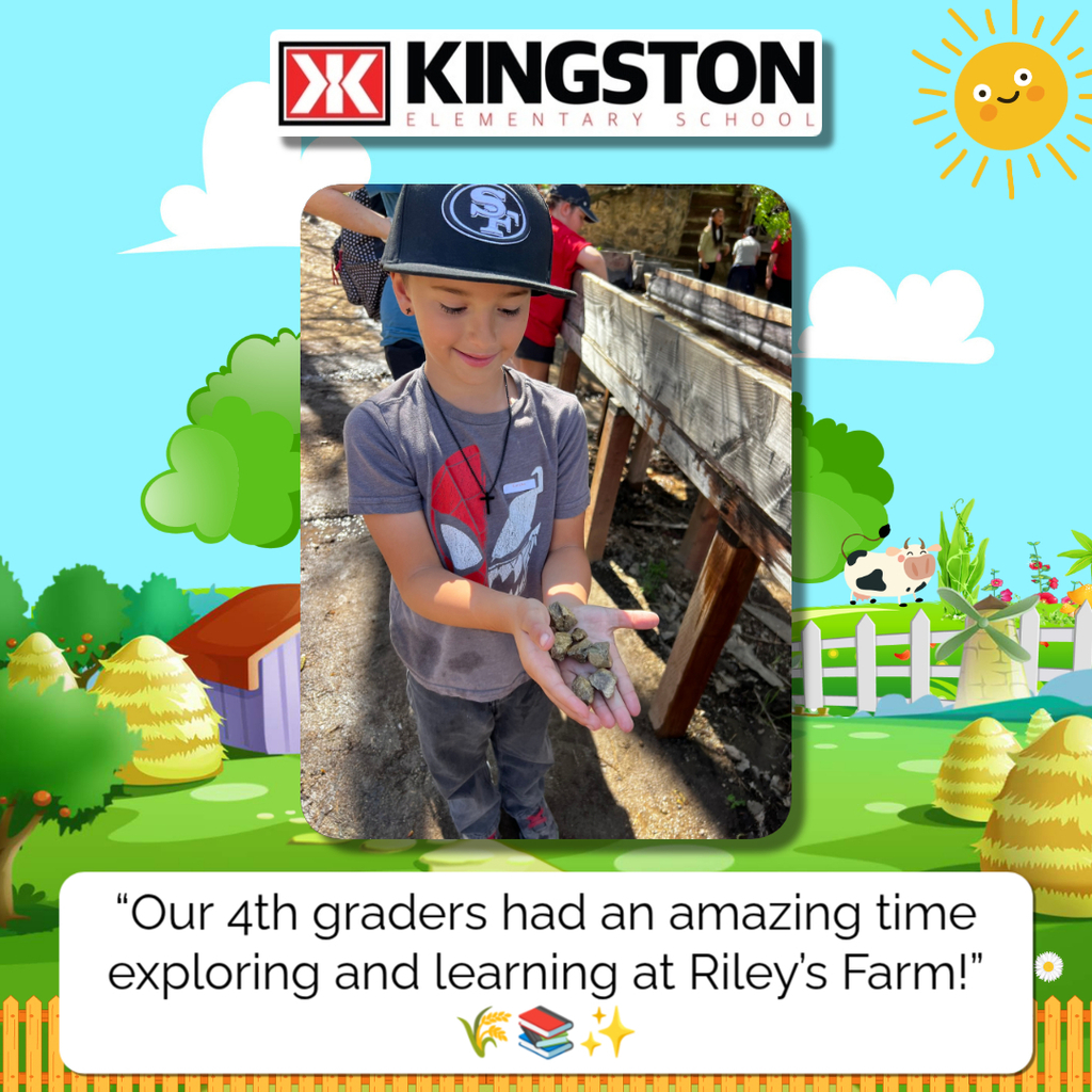 4th Grade field trip to Riley's Farm