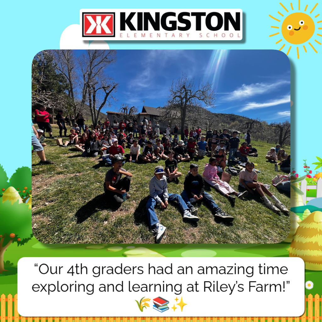 4th Grade field trip to Riley's Farm