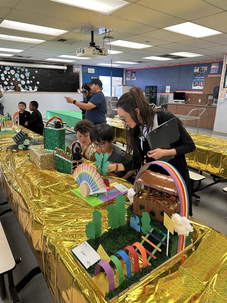 Students and Mrs. Gasca judging traps.