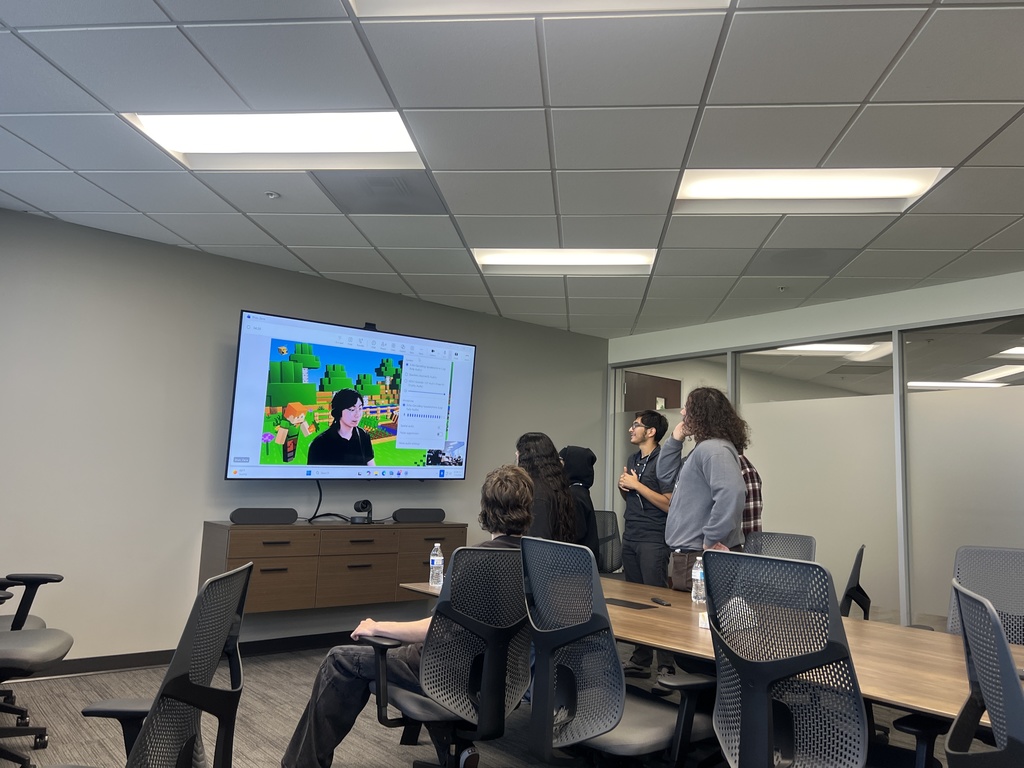 Sultana students touring IT department for public health