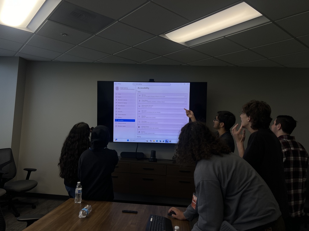 Sultana students touring IT department for public health
