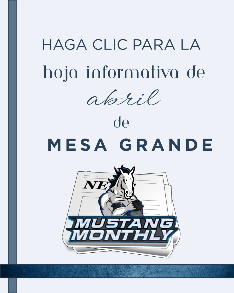 Haga clic para la hoja informativa de abril de Mesa Grande.