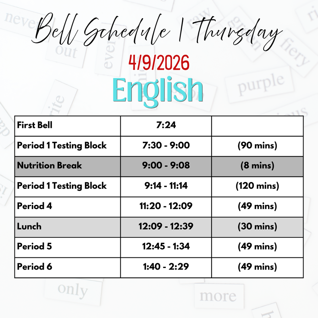 4.6 to 4.12 Events of the Week 3