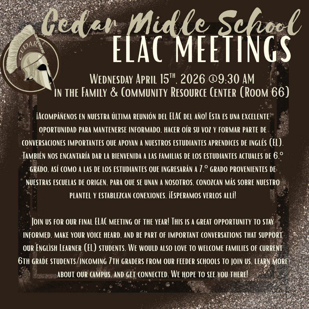 ELAC Meeting 