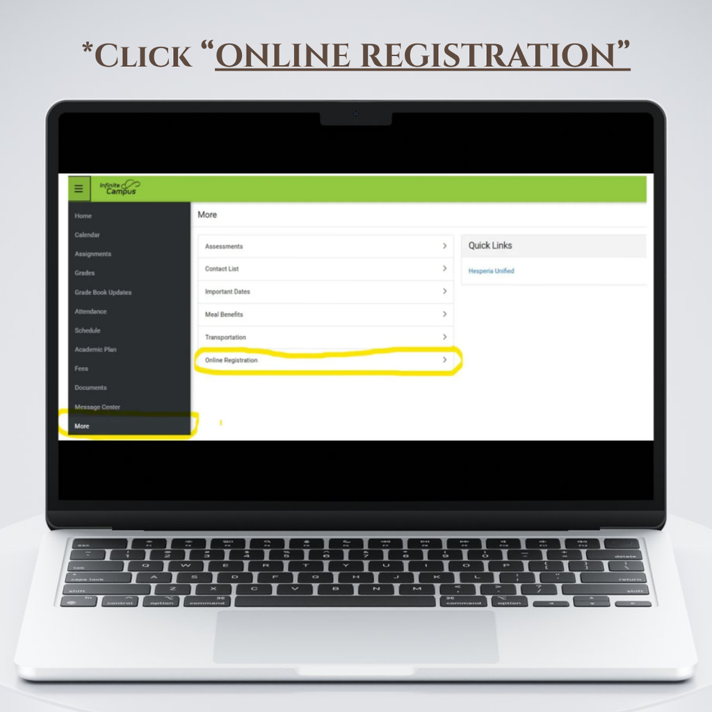 Online Registration 