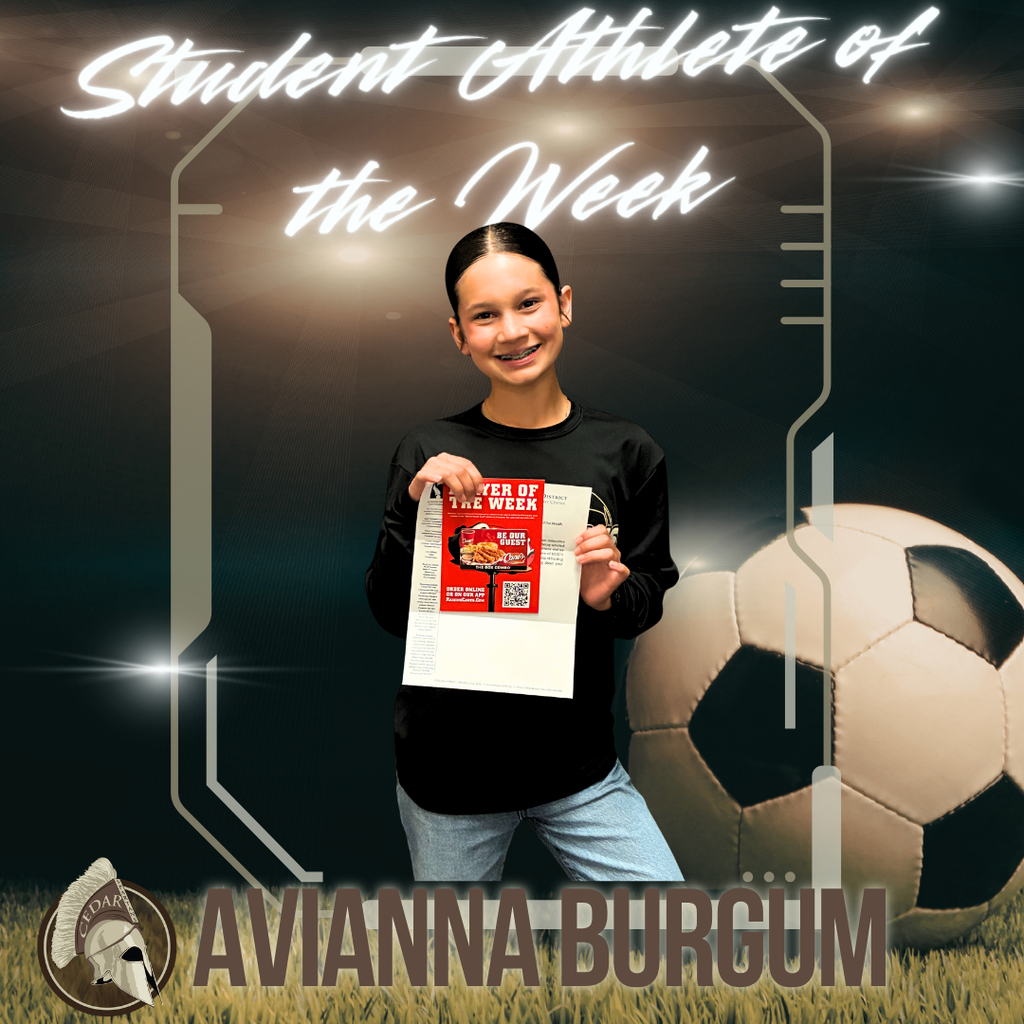 Student Athlete of the Month 