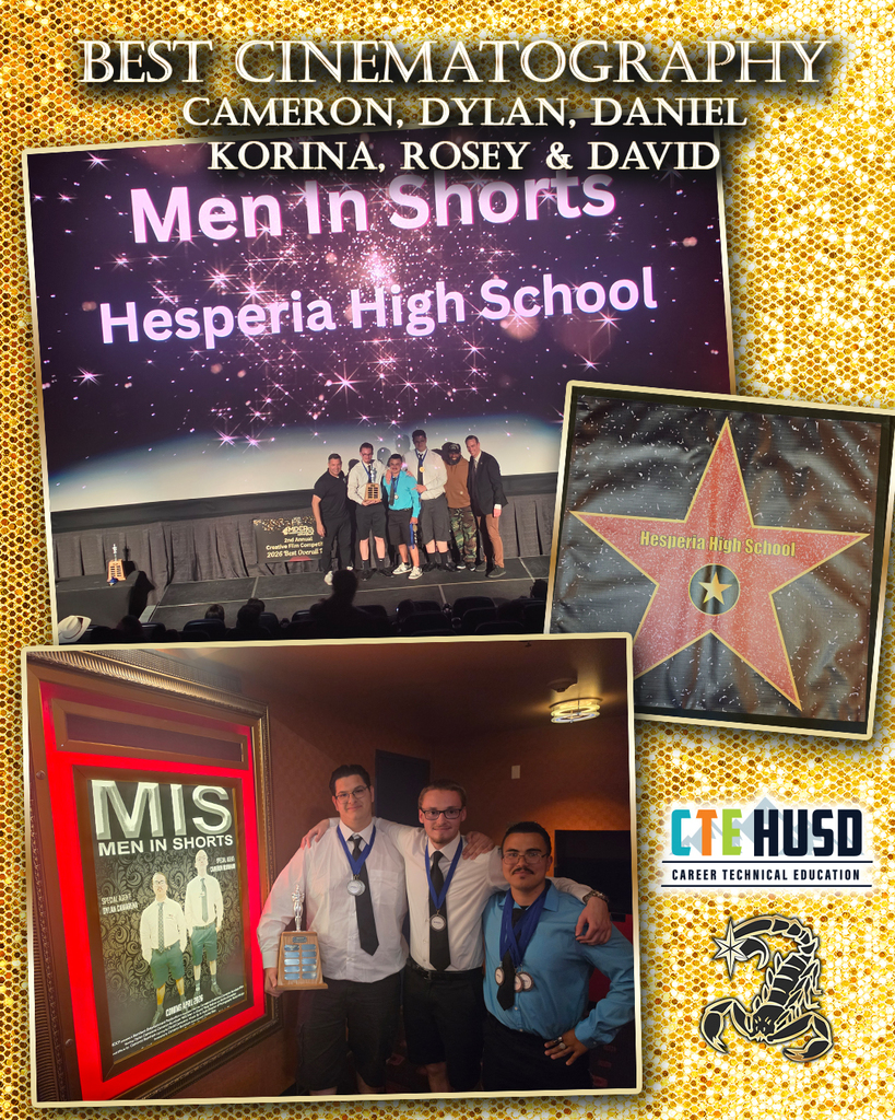 CTE students at 2nd Annual MDCP Film Festival