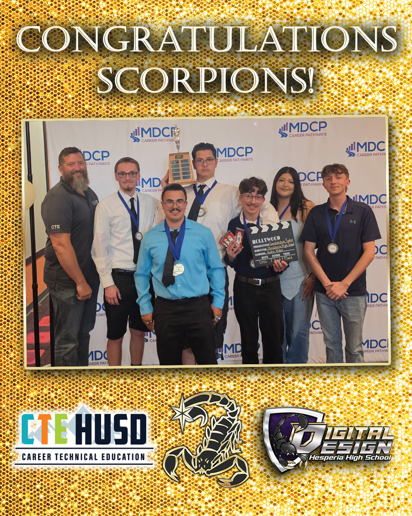 CTE students at 2nd Annual MDCP Film Festival