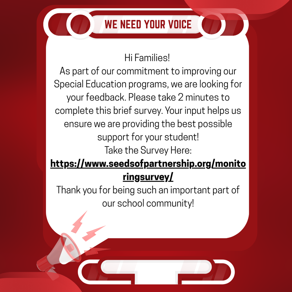 Special Education Programs Survey