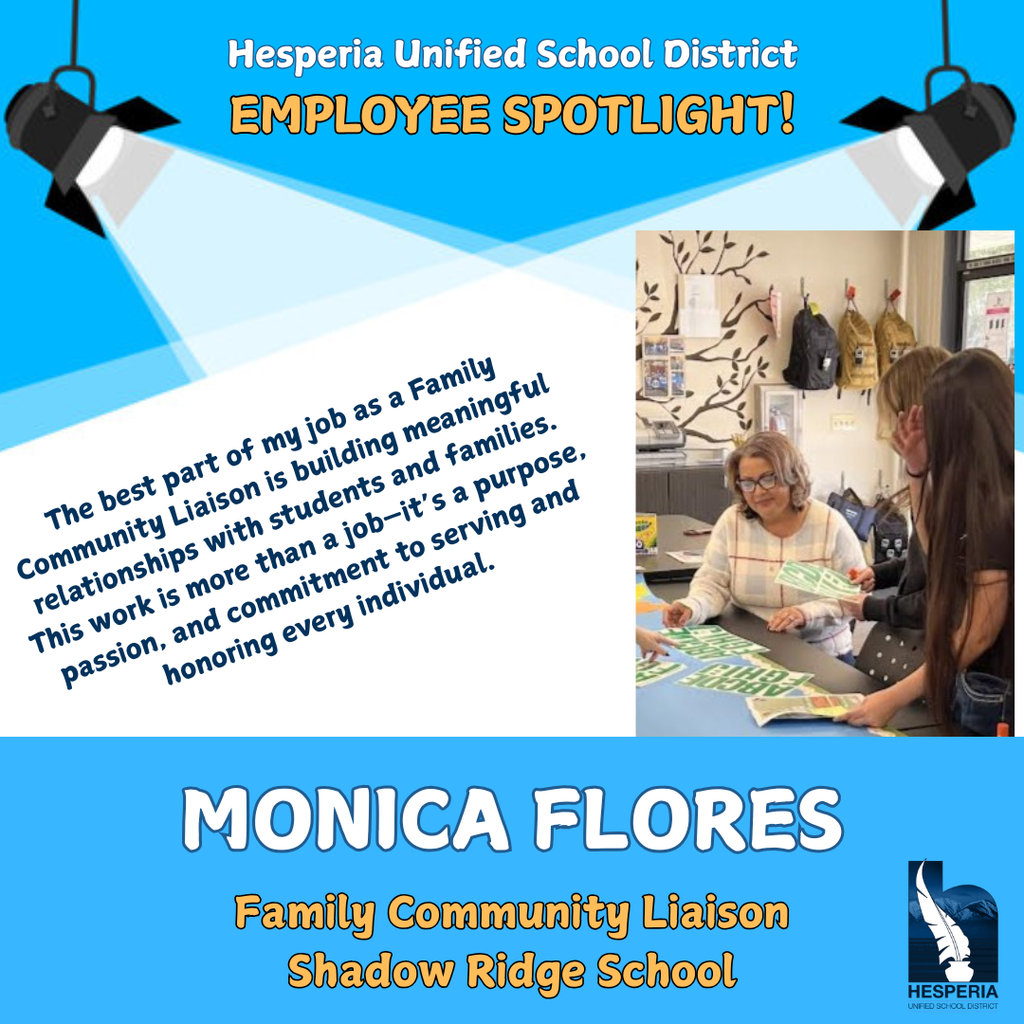 Monica spotlight graphic