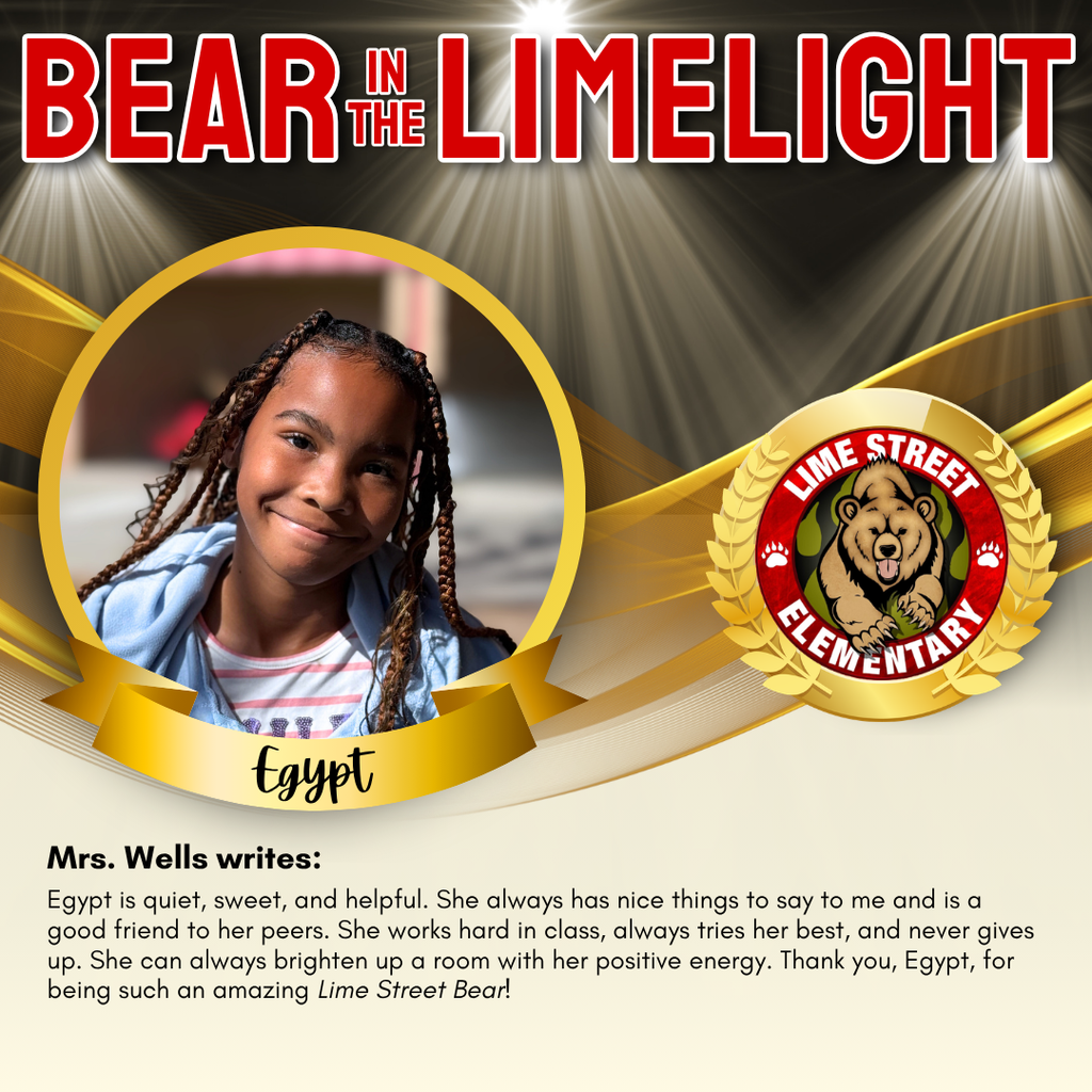 BEAR IN THE LIMELIGHT