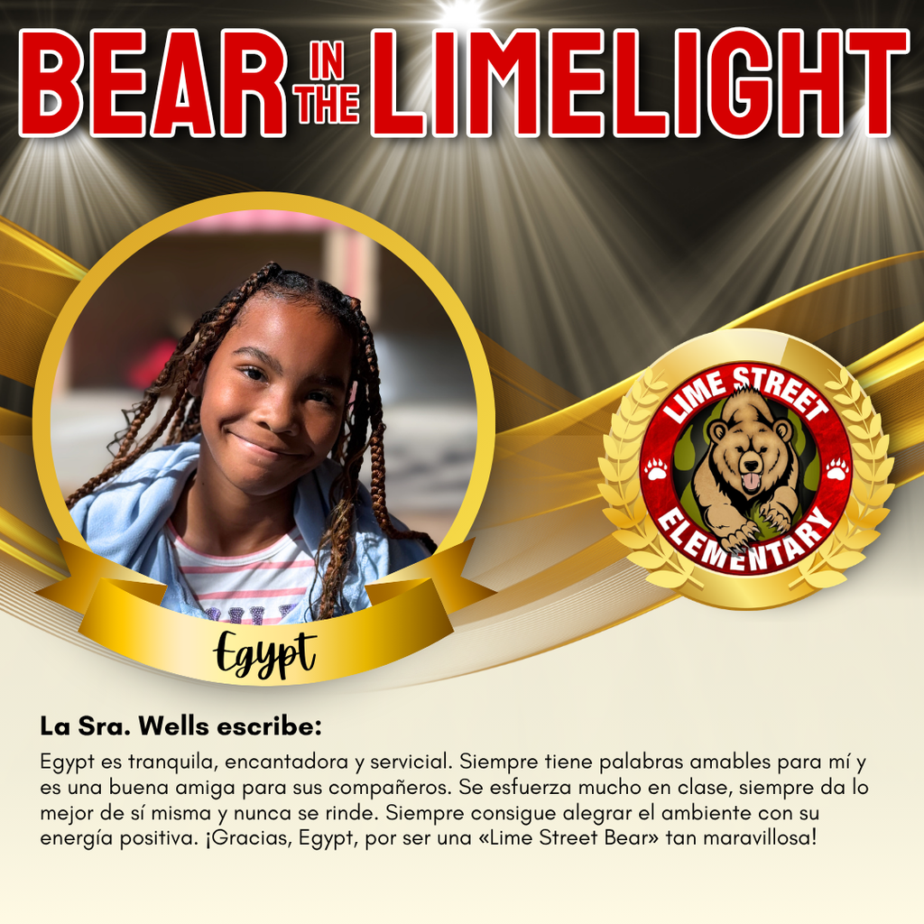 BEAR IN THE LIMELIGHT