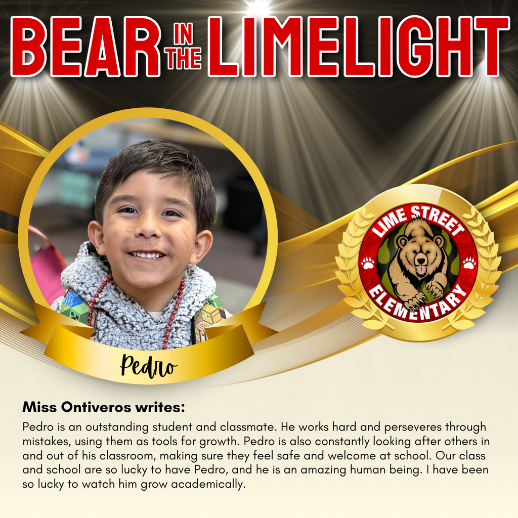 BEAR IN THE LIMELIGHT