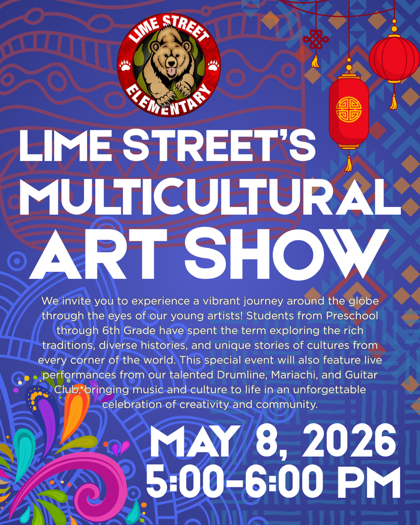 Multicultural Art Show - May 8, 2026 from 5:00-6:00 pm