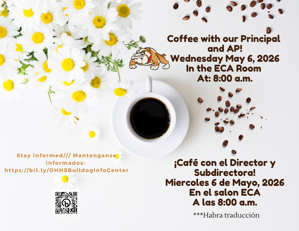 Coffee chat flyer
