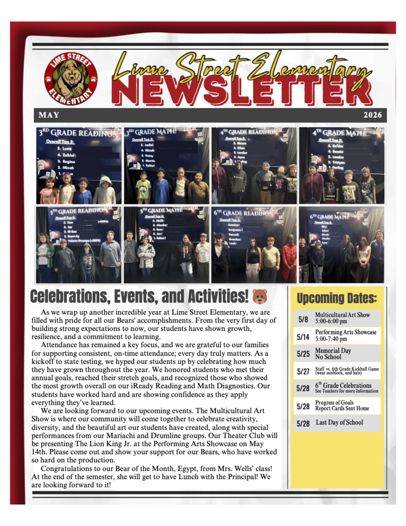 Lime Street Newsletter
