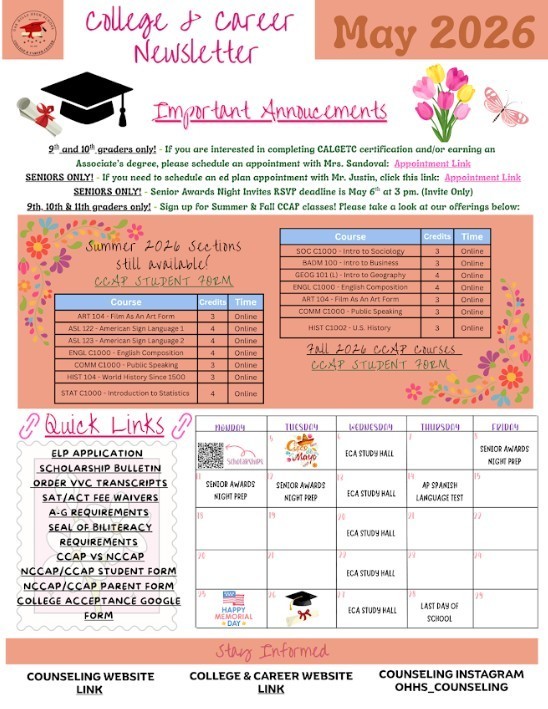 College N Career Newsletter Eng