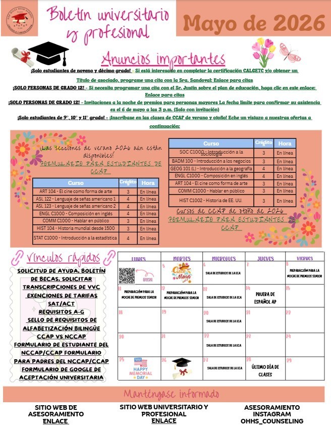 College N Career Newsletter Span