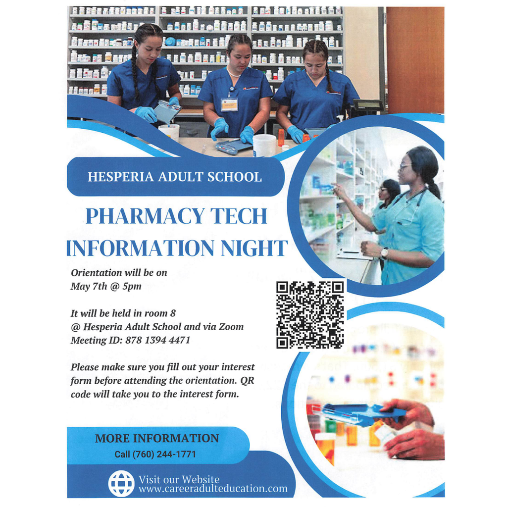 Pharmacy Tech Information Night