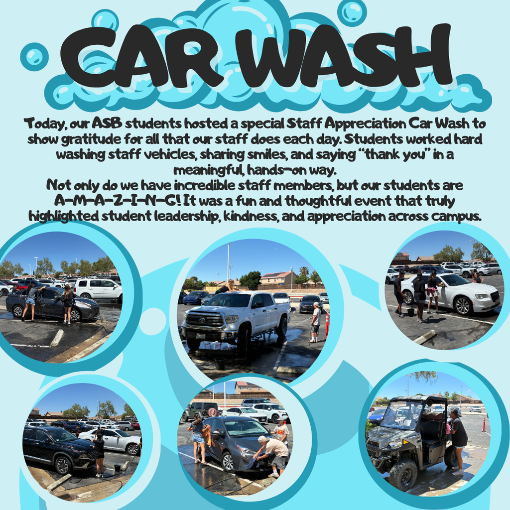 Staff Appreciation Car Wash