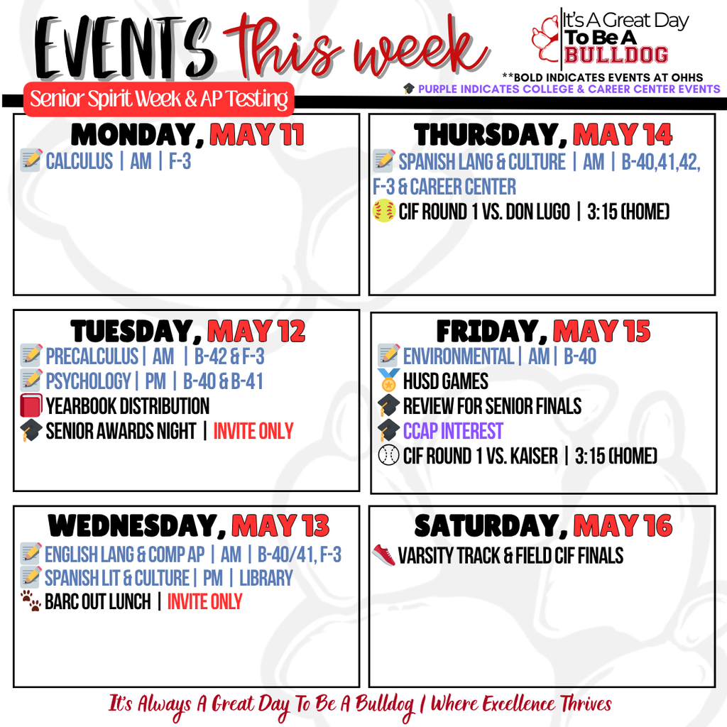 Events of the Week 5.11 - 5.17 (2)