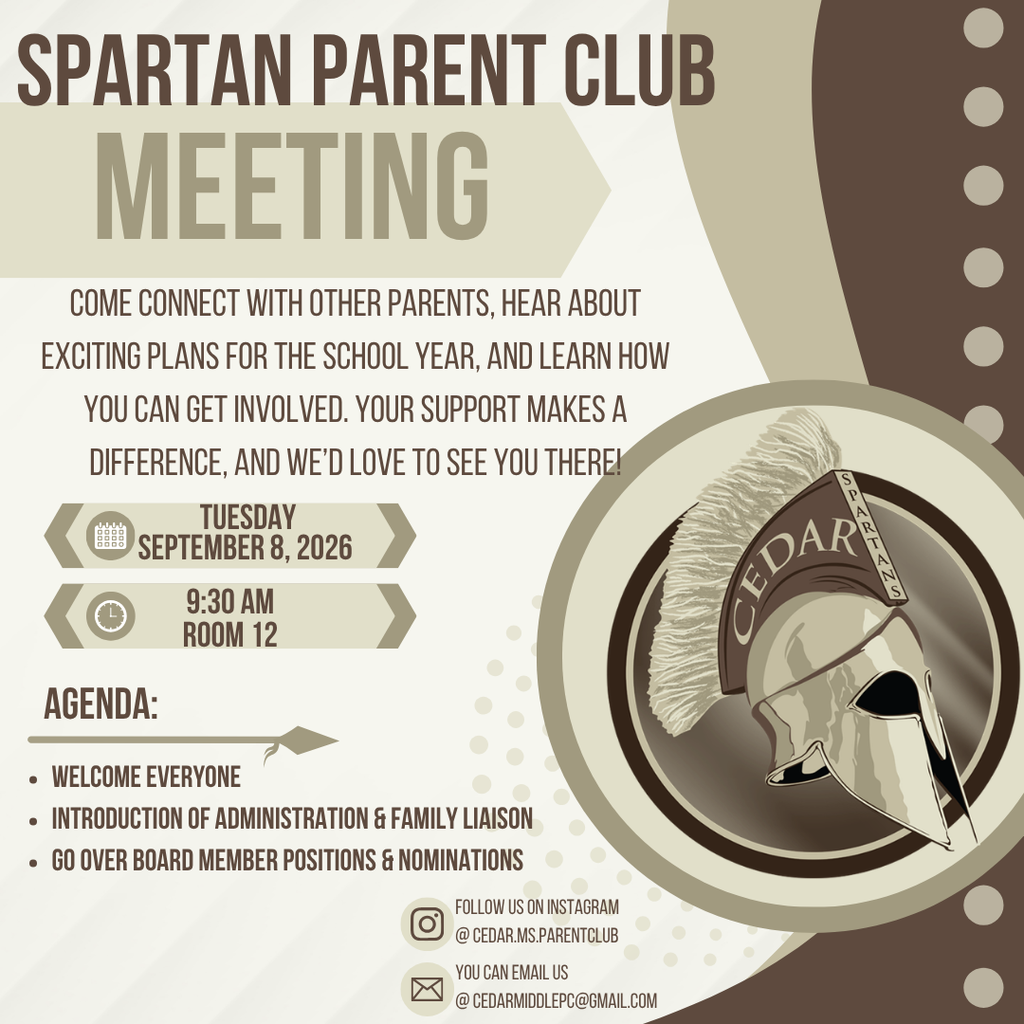 Spartan Parent Club Meeting