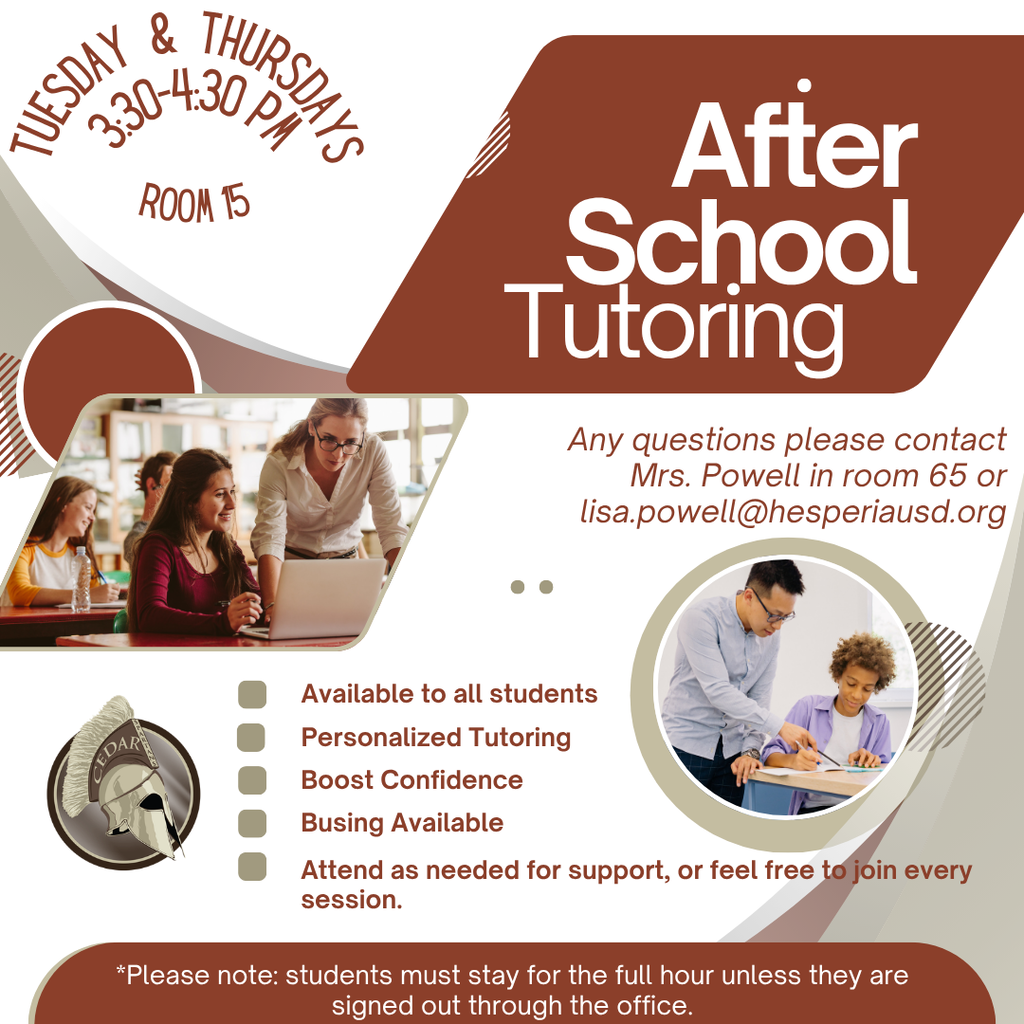 After School Tutoring