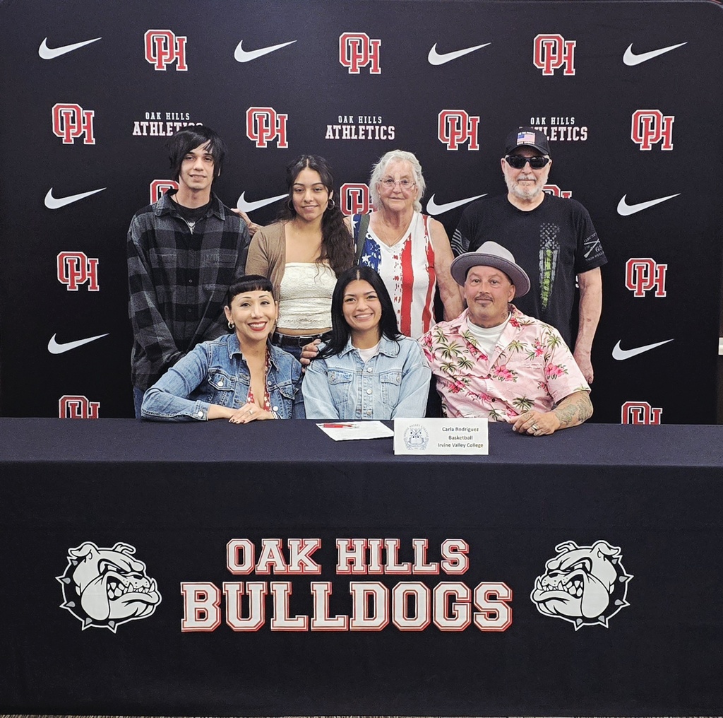 🏀🎉 Big Congratulations to Carla Rodriguez! 🎉🏀 After helping lead the Lady Bulldogs to their 3rd straight MRL Championship in Girls Basketball, Carla is taking her talents to the next level! We are proud to announce that she will be continuing her academic and athletic career at Irvine Valley College, where she will be playing Women’s Basketball this fall. Carla’s hard work, dedication, and commitment to excellence have made a tremendous impact on our program, and we cannot wait to see all she accomplishes at the collegiate level. The future is bright, and we know she will continue to shine on and off the court. Congratulations, Carla! Once a Bulldog, always a Bulldog! 🐾💙