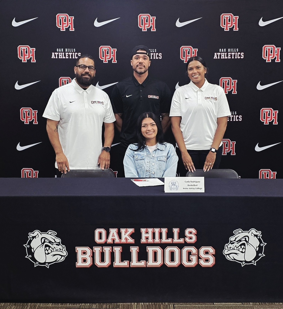 🏀🎉 Big Congratulations to Carla Rodriguez! 🎉🏀 After helping lead the Lady Bulldogs to their 3rd straight MRL Championship in Girls Basketball, Carla is taking her talents to the next level! We are proud to announce that she will be continuing her academic and athletic career at Irvine Valley College, where she will be playing Women’s Basketball this fall. Carla’s hard work, dedication, and commitment to excellence have made a tremendous impact on our program, and we cannot wait to see all she accomplishes at the collegiate level. The future is bright, and we know she will continue to shine on and off the court. Congratulations, Carla! Once a Bulldog, always a Bulldog! 🐾💙