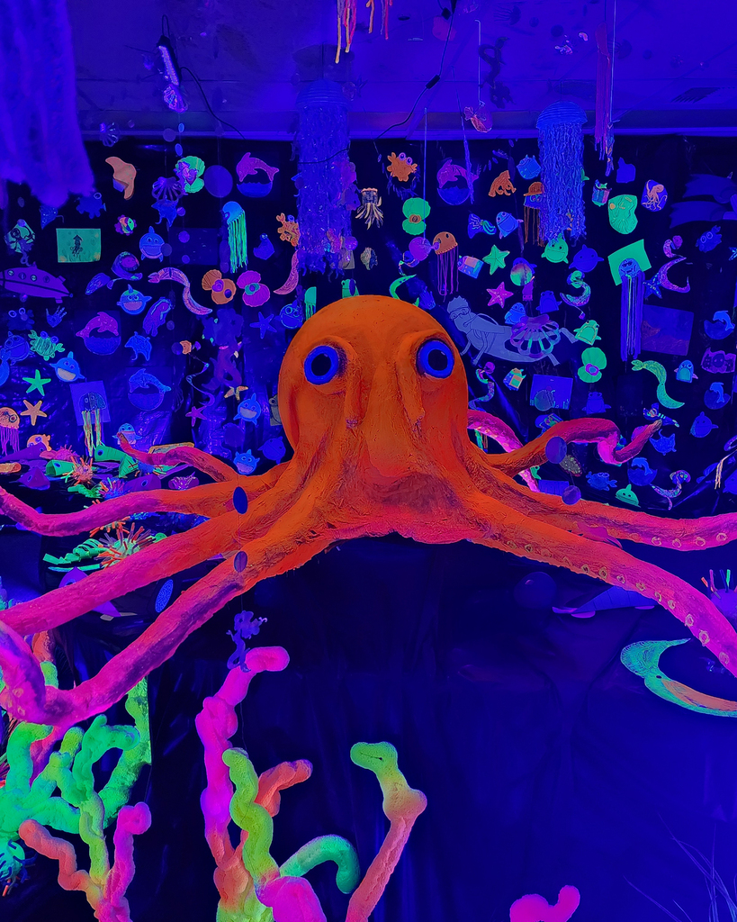 Papier-mâché Octopi 