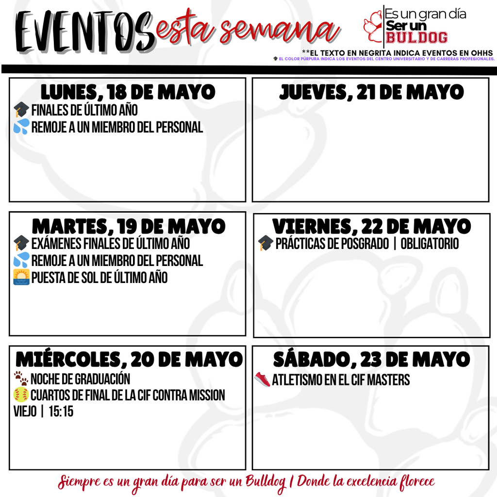 5.18 to 5.23 Events 6