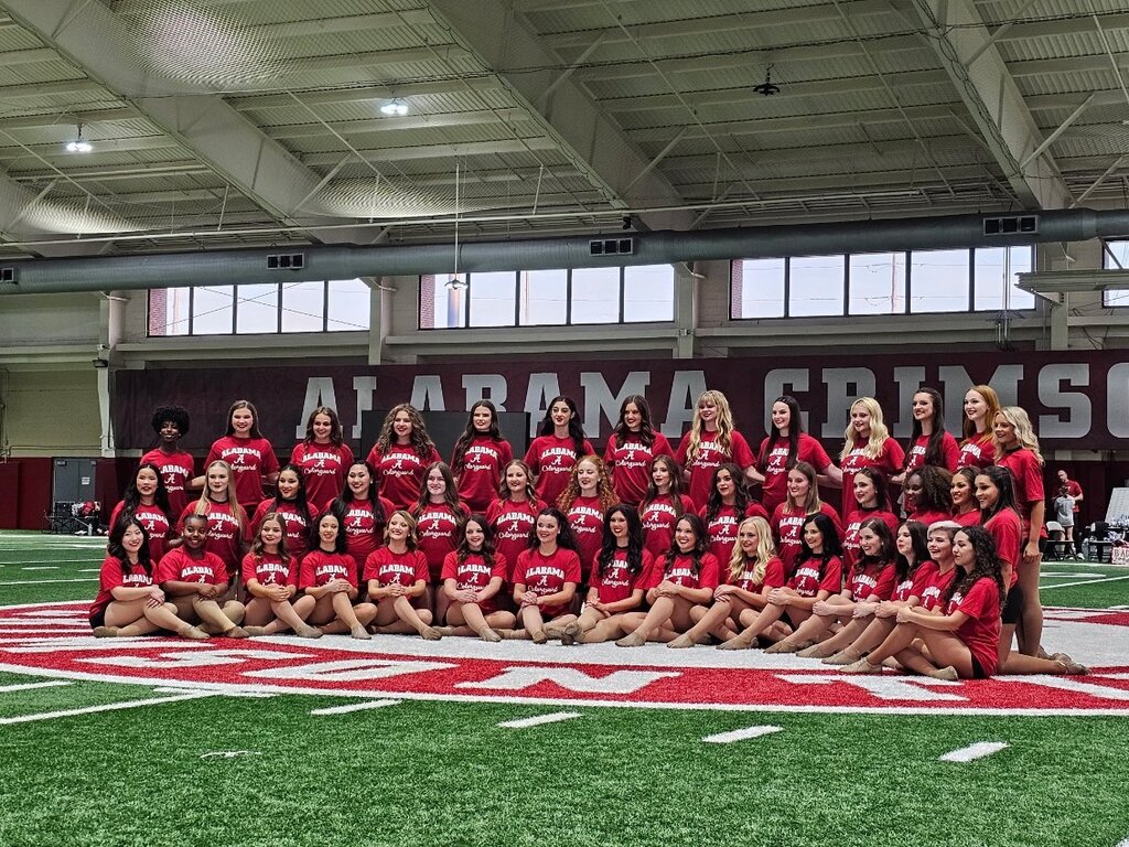 color guard team for Alabama