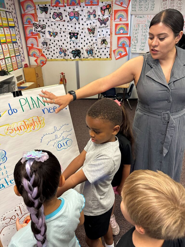 kindergarten students