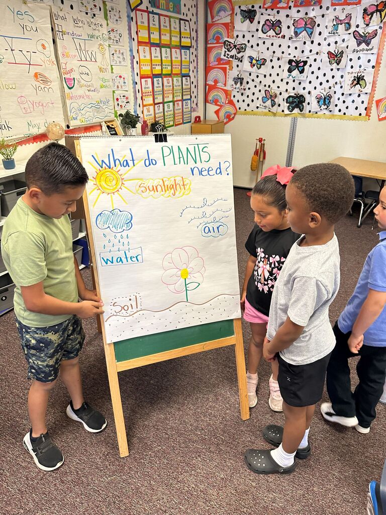 kindergarten students